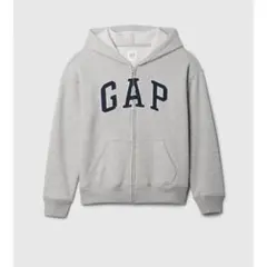リラックス GAPロゴ ジップアップパーカー (キッズ)