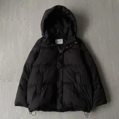 【美品】スローブイエナ ショートダウンジャケット ブラック 36 SLOBE IENA＊スローブイエナ＊ショートダウン＊サイズ36