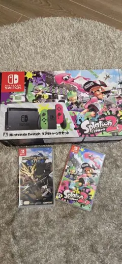 Nintendo Switch スプラトゥーン同梱版 本体　HAC-001のサムネイル