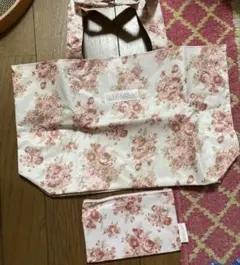 LIZ LISA 花柄トートバッグ ポーチ付き「非売品」「希少」