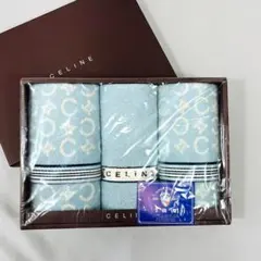 CELINE セリーヌ フェイスタオル3枚セット ギフトタオル　タオルプレゼント