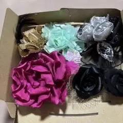 フラワーコサージュセット6点