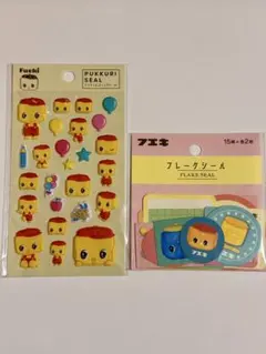 フエキくん　ぷっくりシール　フレークシール　Fuekiのサムネイル