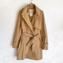 ガリャルダガランテ　ナイロン　軽量　ベルト付きスプリングコート　38