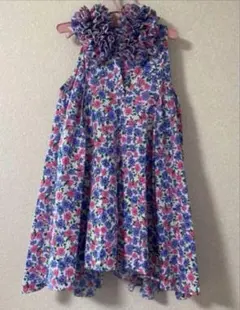 fafa ワンピース w.f. ホワイトフラワー　130cm used