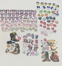 ⑤おすそ分け　シール　まとめ売り　サンリオ　ズートピア　たまごっち