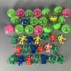 E◆ アマダ キン消し ２０点セット ◆ガチャ 募集超人 当時物 キン肉マン