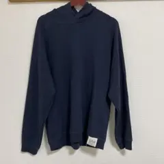 THE UNION 【日本製】THE.FABRIC ワッフルパーカー ネイビー