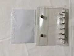 新品★A7サイズ シール帳 リフィル 10枚付 バインダー セット/6穴