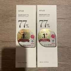 アヌア ドクダミ77スージングトナー 250ml 2本セット　韓国　化粧水