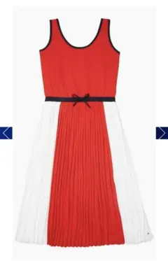 21ss 新品未使用！TOMMY HILFIGER プリーツロングワンピース