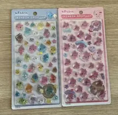 正規品　ボンボンドロップシールうるおいちゃん しずくの森のなかまたち 2枚セット
