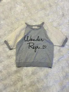 レピピアルマリオ【S】スウェット✨袖切り替え ロゴ 女の子 メッシュ