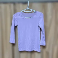 キッズ　ユニクロ　HEATTECH 長袖アンダーシャツ 130サイズ