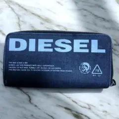 ふーやん様専用　DIESEL ディーゼル長財布 デニム ラウンド長財布