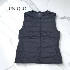 UNIQLO ウルトラライトダウンコンパクトベスト ヘリンボーン 【M】D535