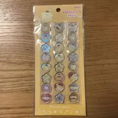国内正規品　おはじきふうシール　サンリオ　ポムポムプリン　おはじきシール