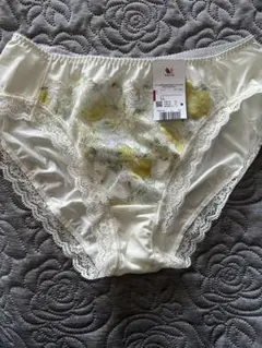 Wacoal PXB194 LL イエロー系 花柄ショーツ