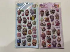 ラブブ　3Dシール　2枚セット