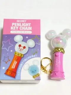 ディズニーリゾート　シークレットペンライトキーチェーン　チェシャ猫