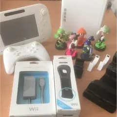 【激安】 WIIU同伴版マリオカート 本体 + 豪華アミーボセット