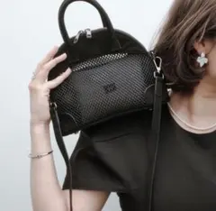 新品 Decollte Accessory メッシュバッグ ブラック Mサイズ - メルカリ