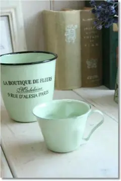 COVENTGARDEN（コベントガーデン）エナメルグリカップポット