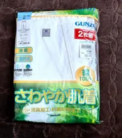 GUNZE さわやか肌着 Mサイズ 2枚組　メンズ半ズボン下