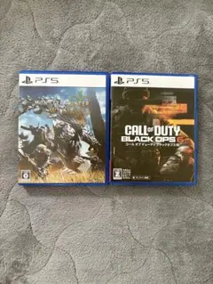 PS5 ゲーム2本セット モンスターハンター・COD