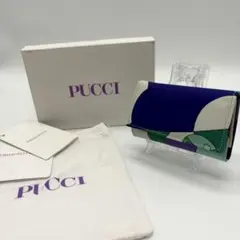 エミリオプッチPUCCIレザーキーケース超レア入手困難プッチ柄ロココ調