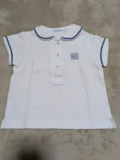 familiar 襟付きポロシャツ ホワイト