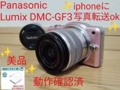 【極美品】Panasonic Lumix DMC-GF3 ピンク ミラーレス一眼