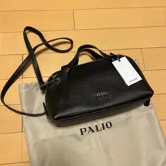 PARIO ショルダーバック　牛革ブラック