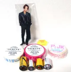 亀梨和也アクリルスタンド、マステ、銀テセット