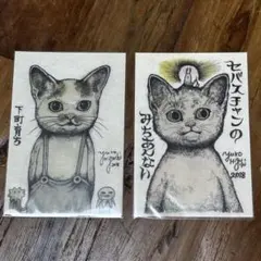 ヒグチユウコ✳︎ボリス雑貨店ポストカード２枚セット