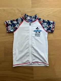 Disney ミッキーマウス 半袖ラッシュガード 110