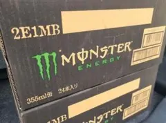 モンスターエナジー 355ml 24本入 2ケース - メルカリ