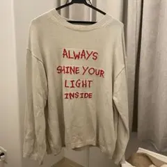 グローバルワーク トレーナー ニット