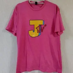 ㉔MTV ロゴプリント 半袖Tシャツ ピンク