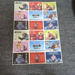 ズートピア2 　入場者特典　シール2枚セット