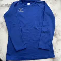 hummel 長袖 サイズ150 青