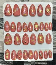 ハンドメイド　ネイルチップ　30p セット