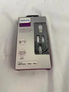 Philips フィリップス/ 3in1/USB/ケーブル/DLC4540V
