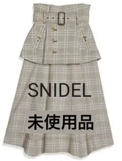 スナイデル SWFS202089 フレアミドルトレンチスカート