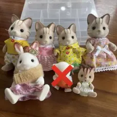 シルバニアファミリー 人形セット 6体