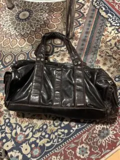 archive ボストンバッグ　レザー　エナメル　y2k