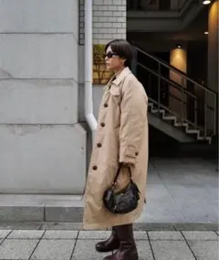 leinwande 本革 ポケット付きベルト ベルトバッグ ブラウン こげ茶