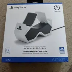 PS5 PoweA ツイン チャージングステーション DualSense ワイ…