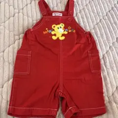 ミキハウス　ロンパース 繋ぎ　オーバーオール　90