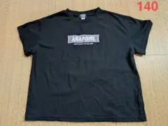 ANAP GIRL メッシュロゴTシャツ ブラック Sのサムネイル